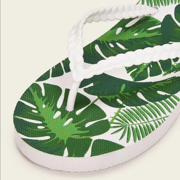 Palm leave flip flops - Picture 3 of 4